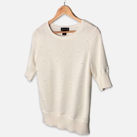 NANETTE by NANETTE LEPORE size M short sleeve pullover sweater - Picture 2 of 5